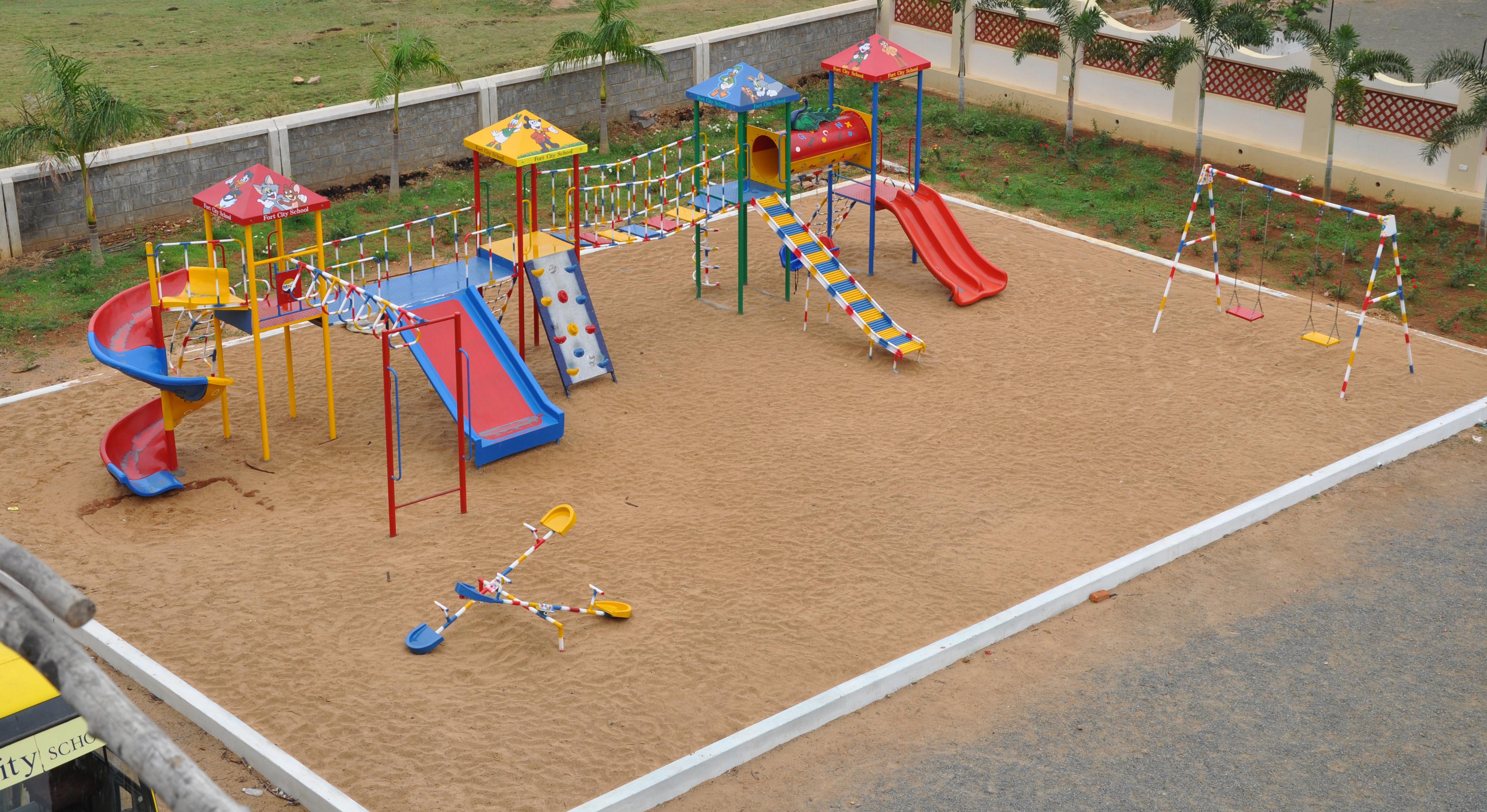 Multi Playground Equipment manufacturer Hyderabad Schools parks apartments group houses villas